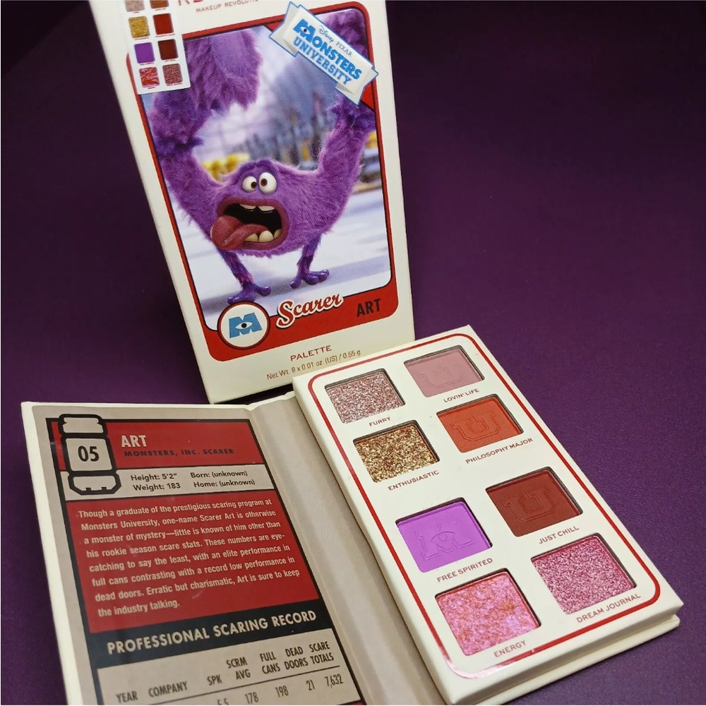 Today Only! $6with any bundle in my closet. Revolution DISNEY MONSTERS Palett